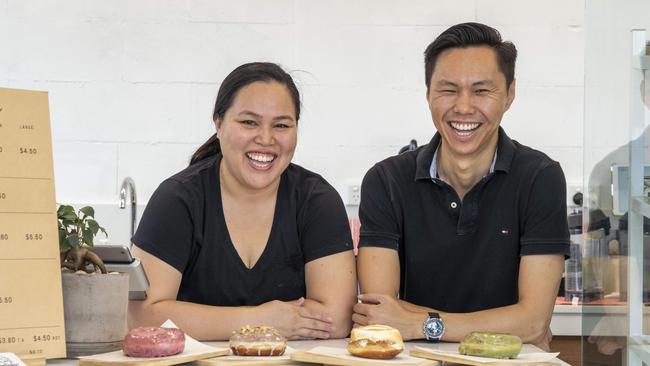 The Doughnut Mum recently opened in Warwick Farm. Picture: Matthew Vasilescu