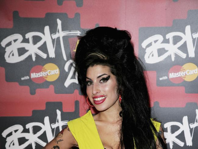 Amy Winehouse will be the subject of a biopic says her father Mitch. Picture: Getty