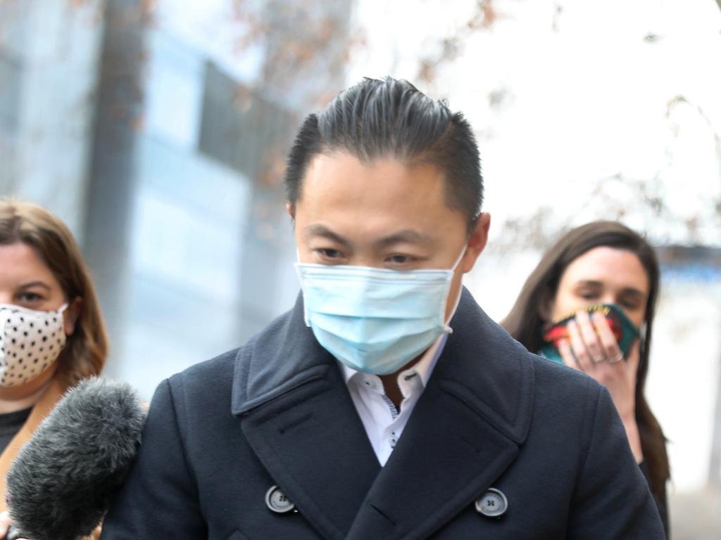 Lei Guo, also known as Gavin, pleaded guilty to assaulting the woman in the FunTea bubble tea shop. Picture: NCA NewsWire / Dean Martin
