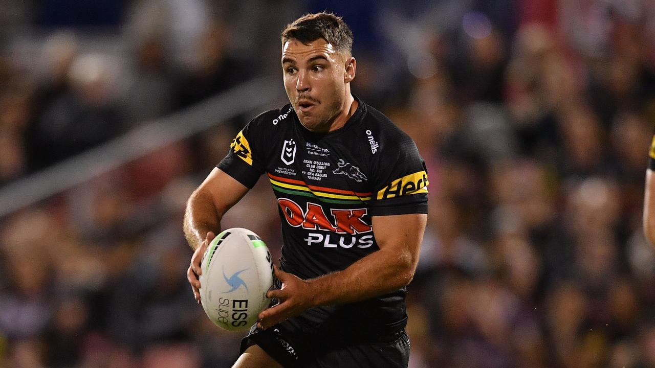 Sean O’Sullivan was impressive for the Panthers against Manly. Picture: NRL Photos