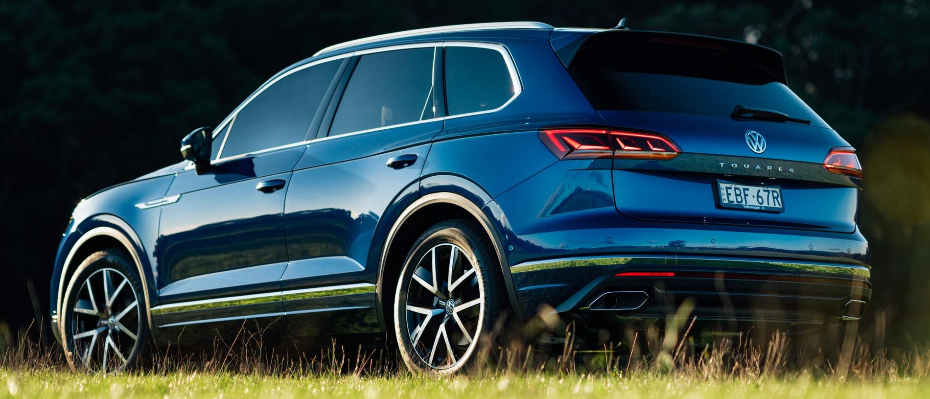 Super standard safety: Touareg gets VW Group’s latest and greatest auto-braking.