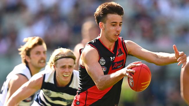 Nic Martin was a shining light for the Bombers in a shocking loss. (Photo by Quinn Rooney/Getty Images)