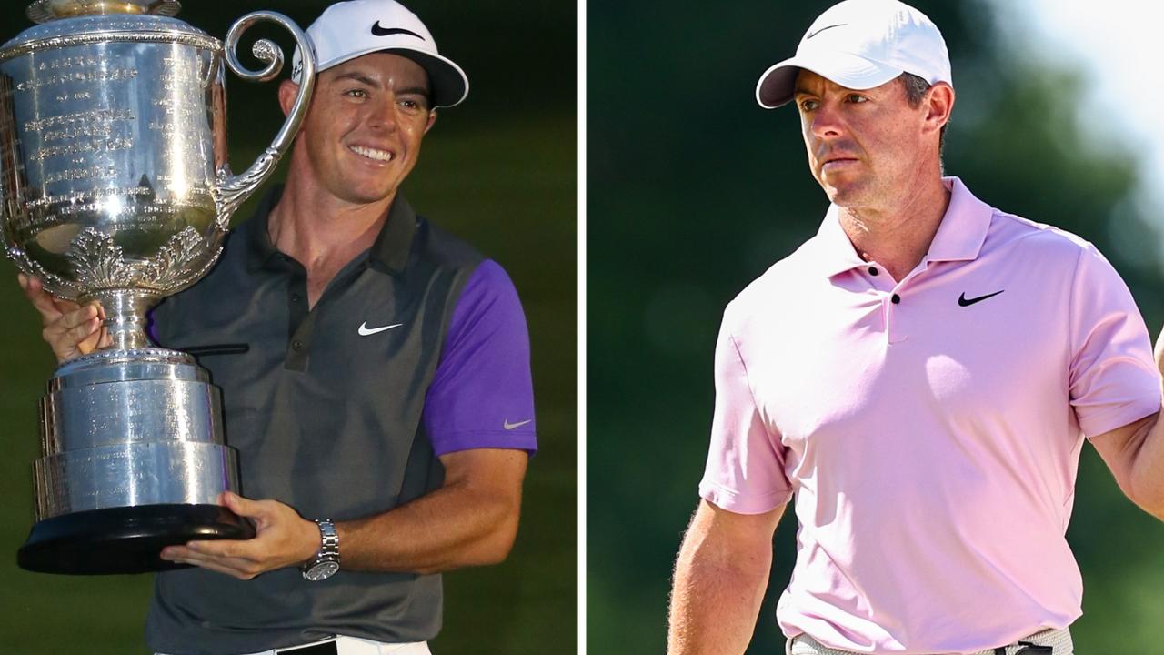 US PGA Championship golf 2024 Rory McIlroy major drought, 10 years