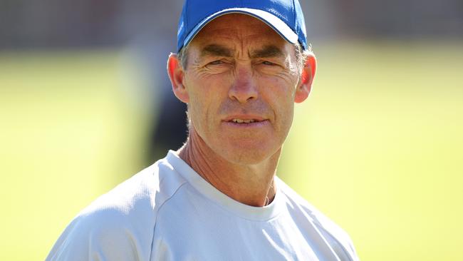 North Melbourne coach Alastair Clarkson says he is ‘grateful’ for two days of conciliation talks with former Hawthorn players this week. Picture: Daniel Pockett / Getty Images