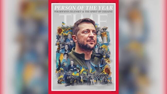 Zelensky named Time's 2022 'Person of the Year'