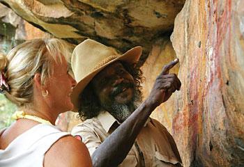 Don't miss ... Katherine's highlight is still the sandstone gorge, Nitmiluk, which is so old that it holds no fossils but does contain plenty of rock paintings