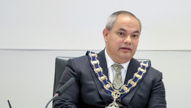 Gold Coast Mayor Tom Tate yesterday. Pic Tim Marsden