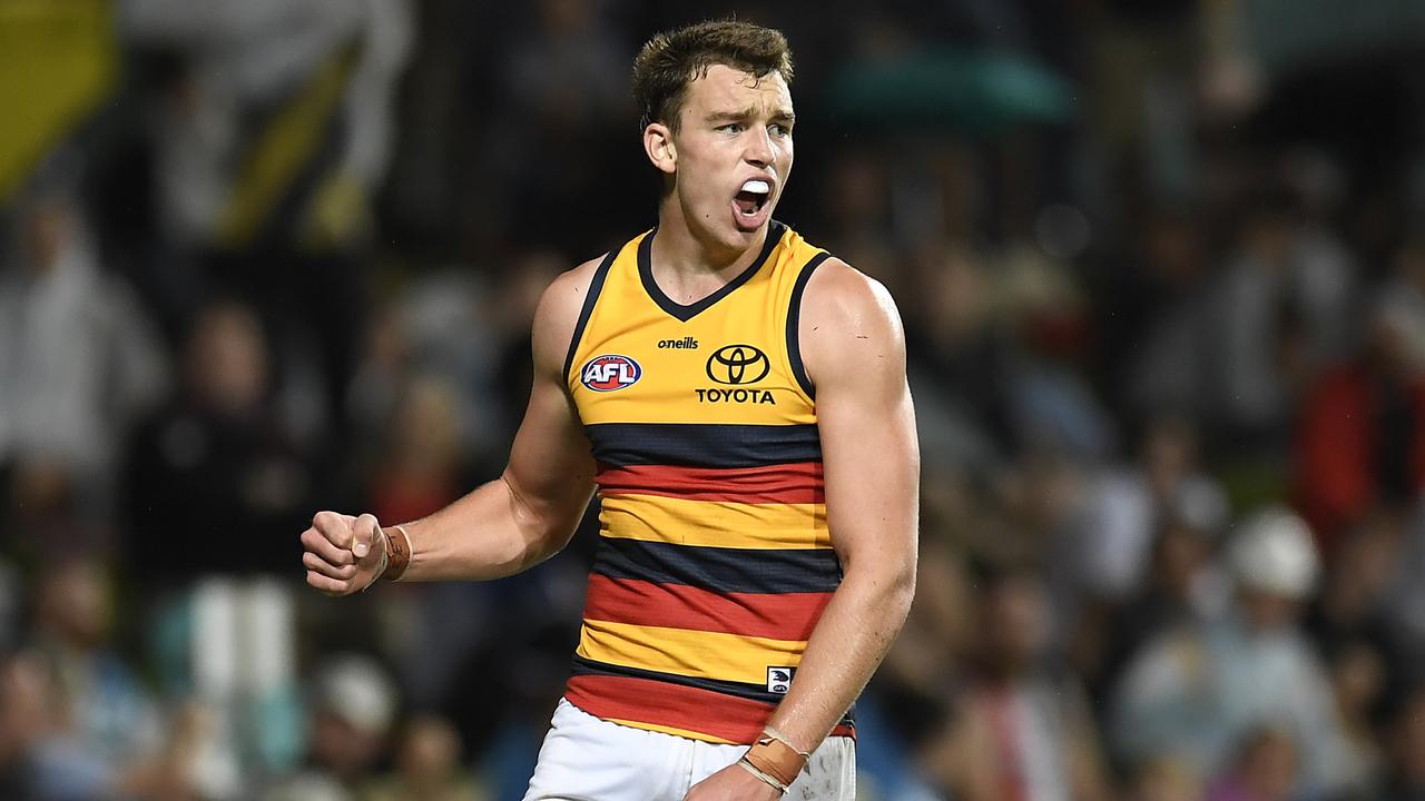 Riley Thilthorpe looks set for a long career with the Crows.