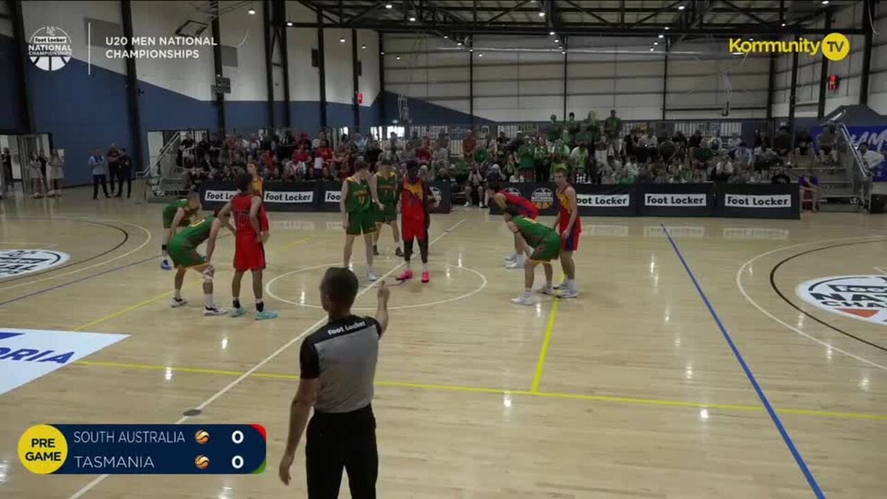 Replay: South Australia v Tasmania (U20 men quarter final) - 2025 Basketball Australia U20's & Ivor Burge National Championships Day 4