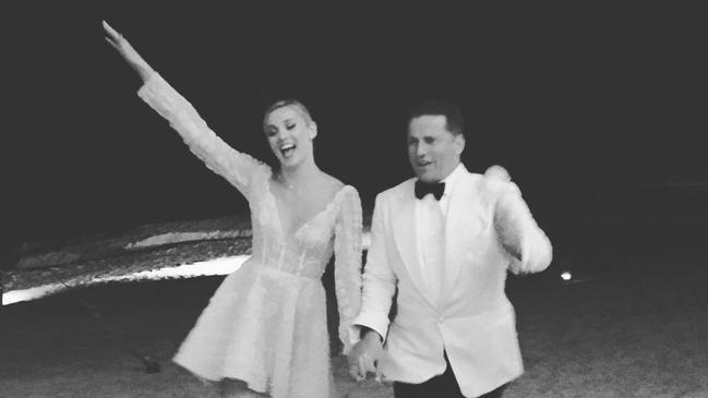 Karl Stefanovic is missing from Today as he is on his honeymoon. Picture: Instagram