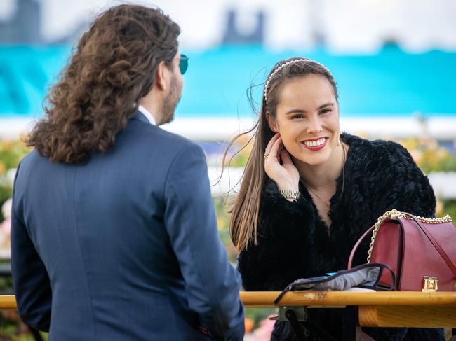 Punters at Derby Day. Picture: Mark Stewart