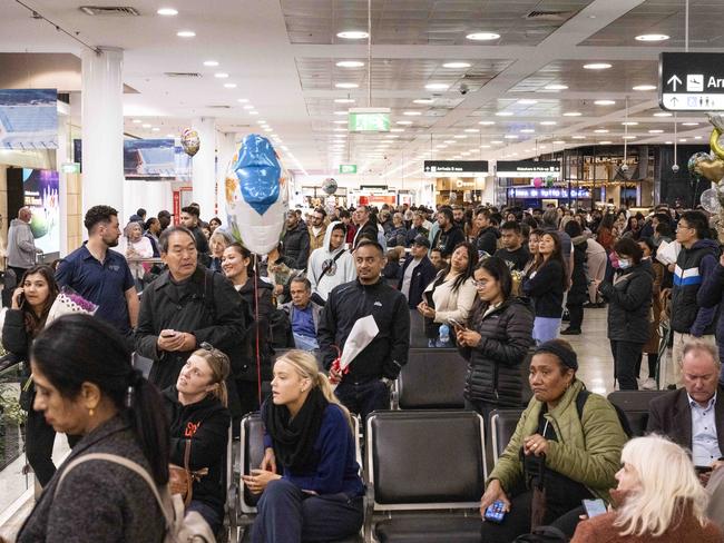 SYDNEY, AUSTRALIA, NCA NewsWIRE,   Monday, 14 August 2023.People pictured at arrivals at Sydney Airport.Picture: NCA NewsWIRE/ Monique Harmer