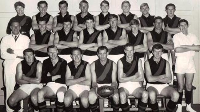 The 1968 Corowa Spiders premiership team.