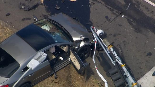 A 16-year-old student at Lowther Hall Anglican Grammar School died in the crash. Picture: 7 News