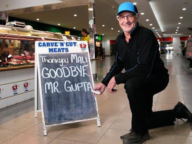 Whyalla, SA February 19th, 2025: Tim Wendland, a Whyalla local butcher farewells Sanjeev Gupta. Picture: Tim Joy