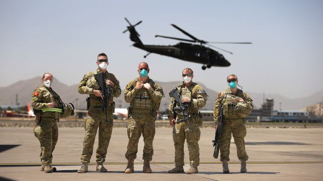 Australia has withdrawn its last remaining troops from Afghanistan ahead of the 11 September deadline. Defence Minister Peter Dutton said Australia is shifting its military focus away from the Middle-East. Picture: NCA