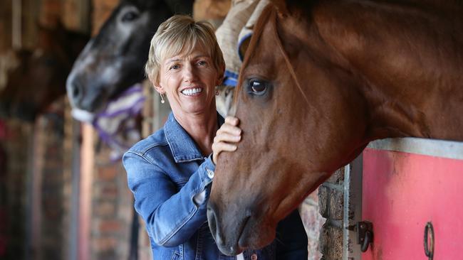 Trainer Gillian Heinrich. Photo: Glenn Hampson.