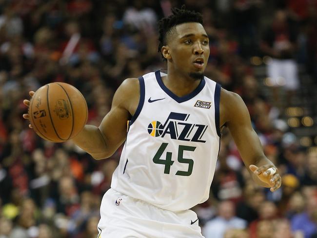 Donovan Mitchell starred for the Jazz this season.