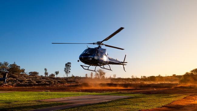 See the Red Centre by taking a once in a lifetime scenic helicopter flight of some of the Northern Territory's iconic attractions.Tours offered by Professional Helicopter Services include breathtaking trips to Uluru and Kata Tjuta , which are located in the World Heritage-listed Uluru Kata Tjuta National Park, and Kings Canyon, Watarrka National Park.Escape 28 July 202472 Hours in - Red CentrePhoto: Che Chorley /Tourism NT