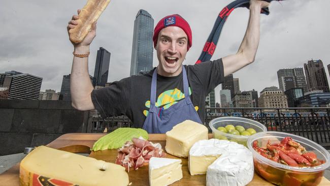 Ned Trumble has grand plans for his next AFL spread. Picture: Jason Edwards