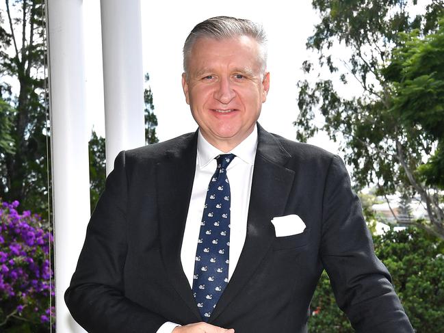 Lord Mayor of London Alastair King at Government house Queensland.Monday February 10, 2025. Picture, John Gass