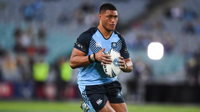 Brad Fittler ranks Utoikamanu as an Origin bolter. Picture: Nathan Hopkins/NRL Photos