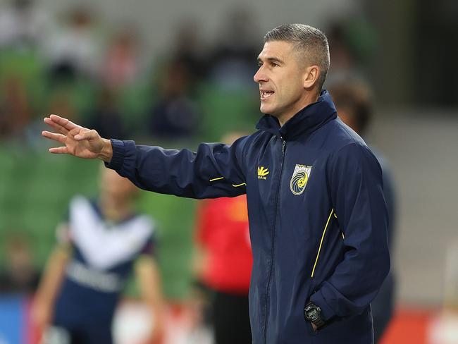 Mariners coach, Nick Montgomery is expected to take charge of Hibernian. Picture: Robert Cianflone/Getty Images