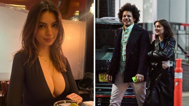 Emily Ratajkowski enjoyed a night out with Eric André over the weekend. Pictures: Instagram, TheImageDirect.com