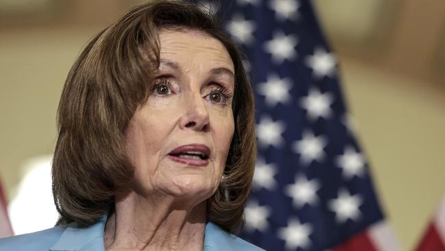 Nancy Pelosi has condemned the Supreme Court ruling. Picture: AFP.