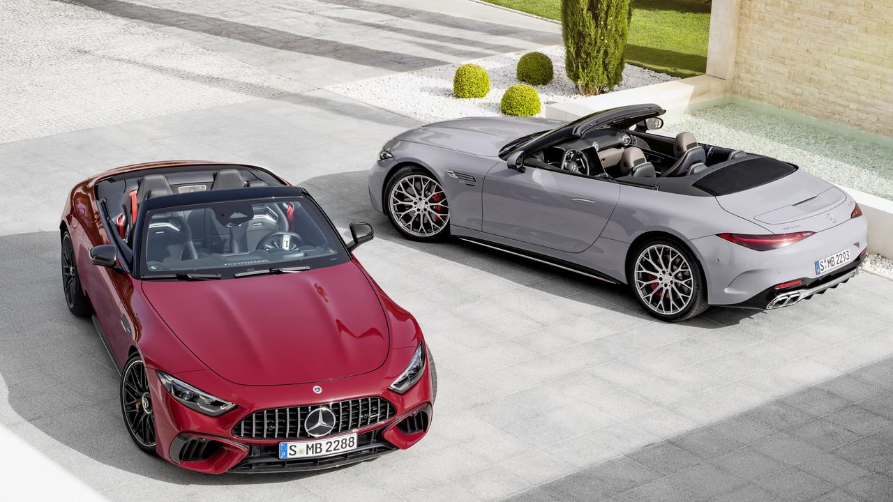 The SL is only offered with twin-turbo V8 power.