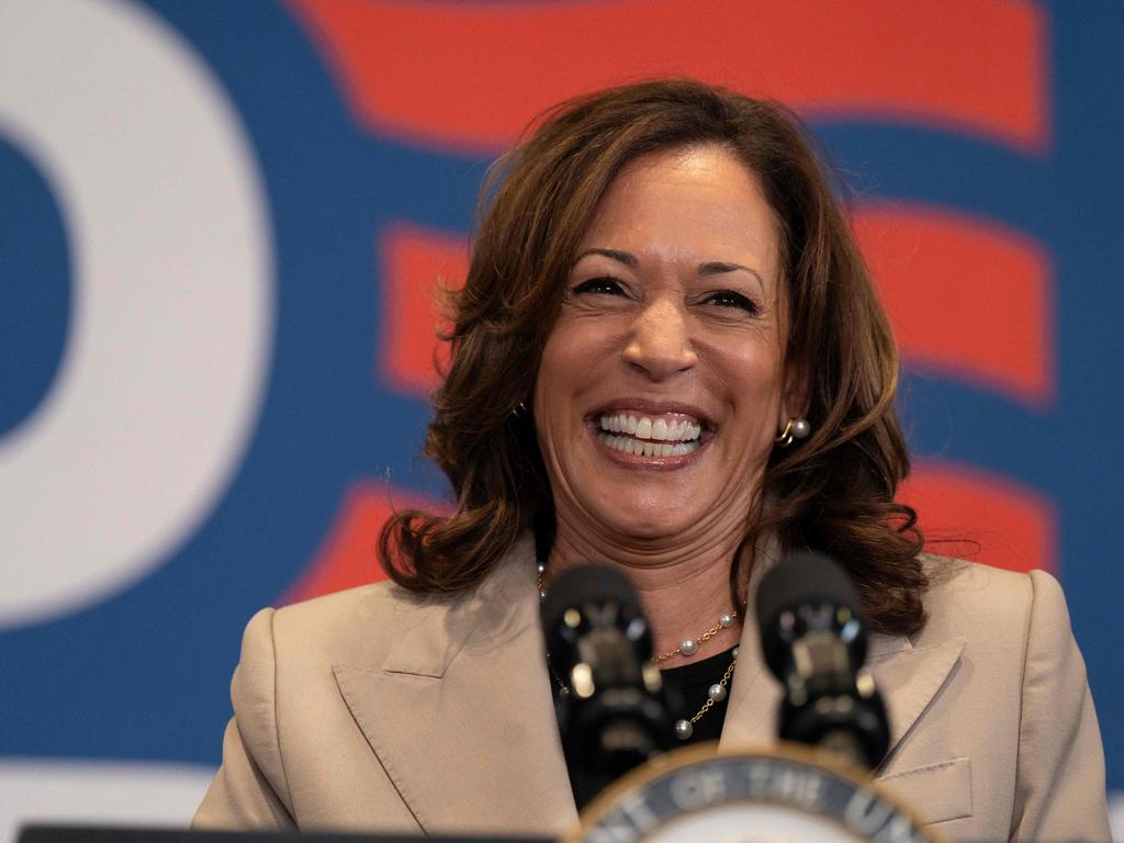 US Vice President Kamala Harris has been backed by the Clintons. Picture: AFP