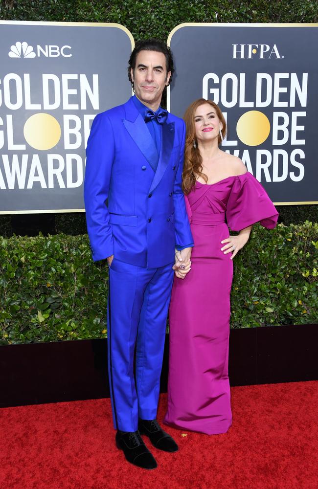 Sacha Baron Cohen and Isla Fisher announced their divorce after 13 years of marriage. Picture: Getty Images