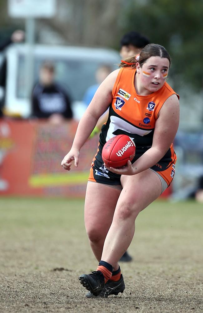 Makenzie Cumper for Geelong West.