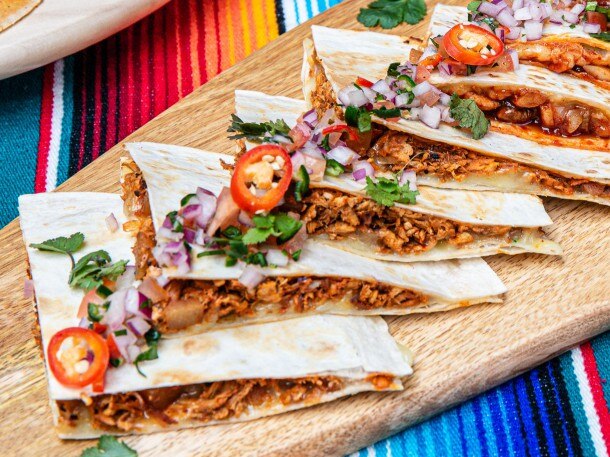 The Happy Mexican Quesadilla. Weekend food review. Picture: Supplied.