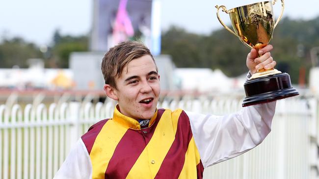 Luke Tarrant was charged after the Greyhound Racing Inquiry Task Force acted upon information from the Racing Queensland Stewards and Integrity Relations Unit.