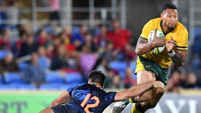 Israel Folau knocked back richer deals to stay with Australian rugby (AAP Image/Darren England)