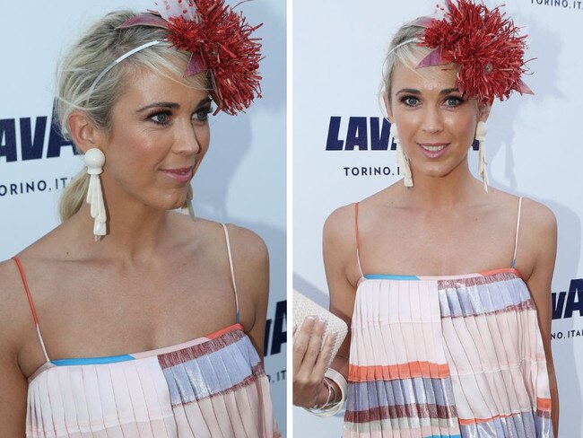 Bec Hewitt Oaks Day 2017. Picture: