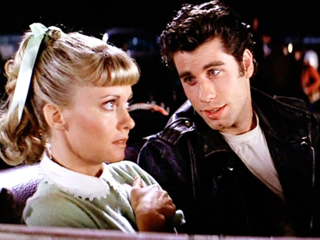 Olivia Newton-John’s Sandy was charmed by John Travolta’s Danny in “Grease.” CBS via Getty Images