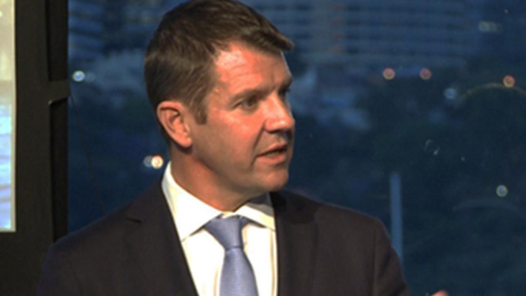 Mike Baird speaks at the 2015 Bradfield Oration