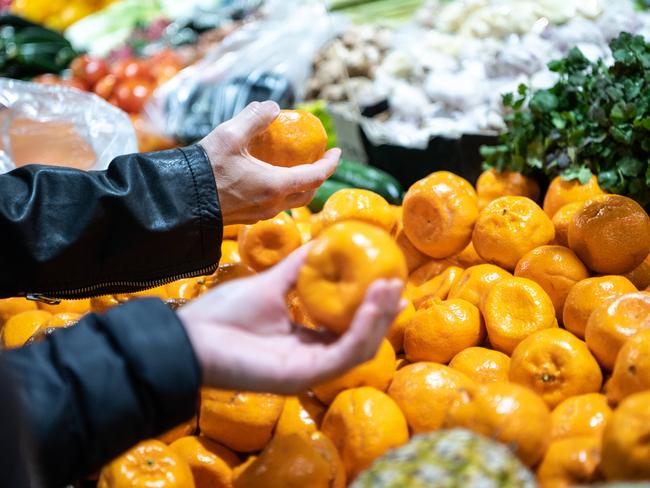 The price of fresh fruit and vegetables has increased this year. Picture: NCA NewsWire / Flavio Brancaleone