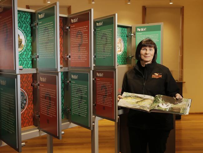 Karin Koch opened the science museum in Richmond dedicated to dung in 2018. Picture: MATHEW FARRELL