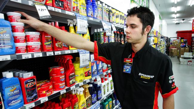 Supercheap Auto is one of Super Retail Group’s suite of brands.