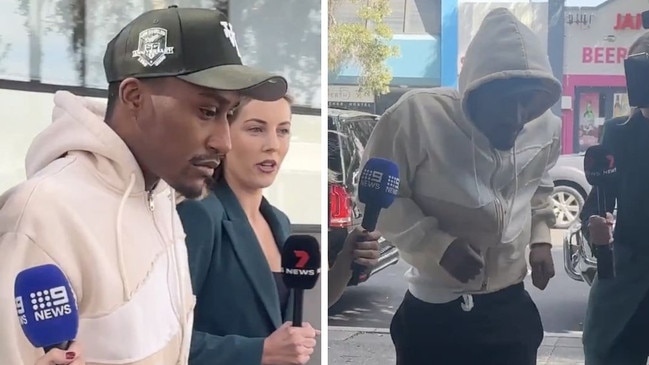 High-profile Brtisih rapper and Youtuber Yung Fily who is accused of sexually assaulting a woman in her 20s in Perth, has been spotted publicly for the first time since being granted bail.