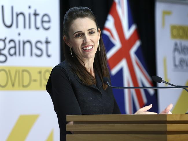 The creation of a trans-Tasman “bubble” allowing travel between Australia and New Zealand will be discussed when Jacinda Ardern joins a national coronavirus meeting. Picture: Getty