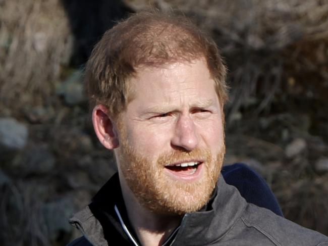 WHISTLER, BRITISH COLUMBIA - FEBRUARY 15: Prince Harry, Duke of Sussex attends Invictus Games Vancouver Whistlers 2025's One Year To Go Winter Training Camp on February 15, 2024 in Whistler, British Columbia. (Photo by Andrew Chin/Getty Images)