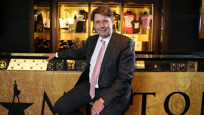 Matt Bekier, CEO of the Star Casino in Pyrmont, which also includes Sydney’s Lyric Theatre. Picture: Britta Campion / The Australian