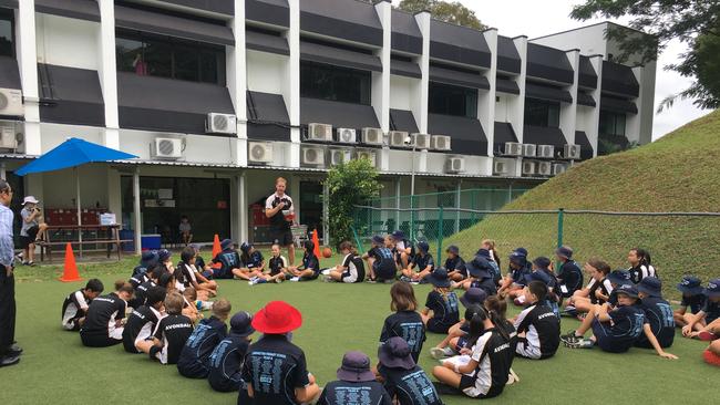 Students at Larrakeyah Primary School. Picture: Supplied