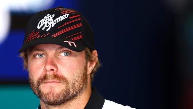 Valtteri Bottas of Alfa Romeo has spoken out about the need for a harsh penalty to be handed down to Red Bull. Picture: Mark Thompson/Getty Images