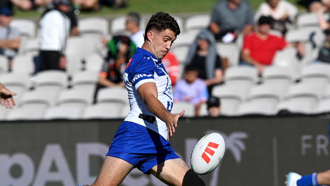 Justin O'Neill dogs v tigs Pic: NRL Images