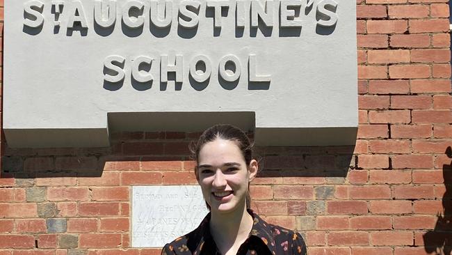 St Augustine's School dux 2021 Greta Sullivan. Picture: supplied